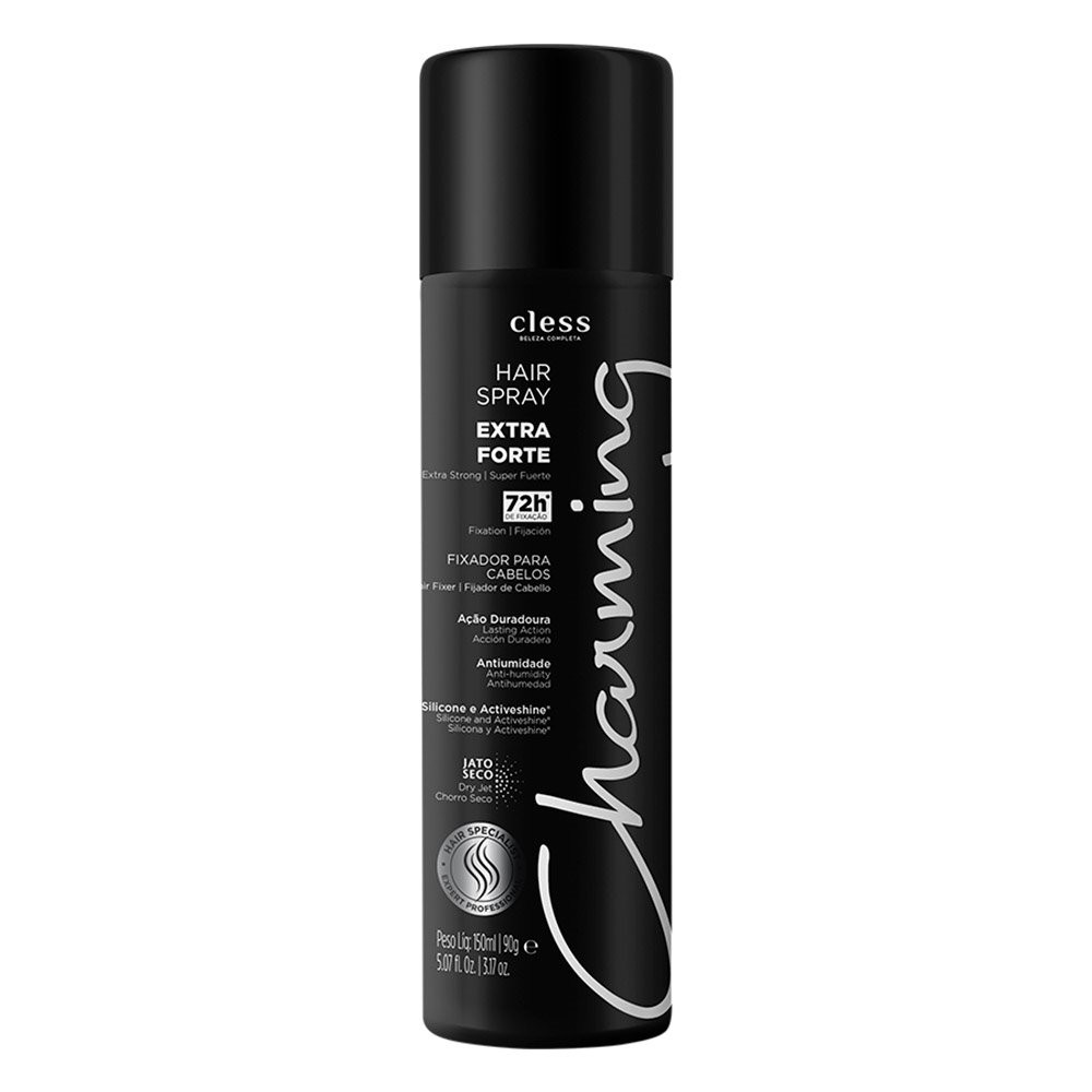 Hair Spray Charming Fixação Extra Forte 150ml
