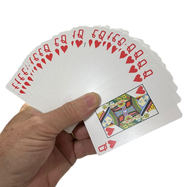 Baralho Mágico Rádio -Todas as Cartas Ficam Iguais- Truque de Cartas Mágica de Close-Up Ilusionismo Copag Vale Tudo Ouro