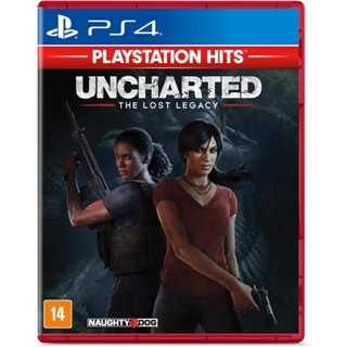 Uncharted The Lost Legacy Playstation Hits PS4 BR Midia Fisica em Oferta na Shopee