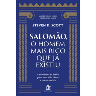 SALOMAO O HOMEM MAIS RICO QUE JA EXISTIU - CAPA NOVA - SEXTANTE em Oferta na Shopee