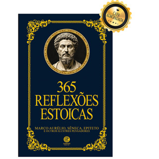 365 Reflexões Estoicas - Edição de Luxo Almofadada em Oferta na Shopee