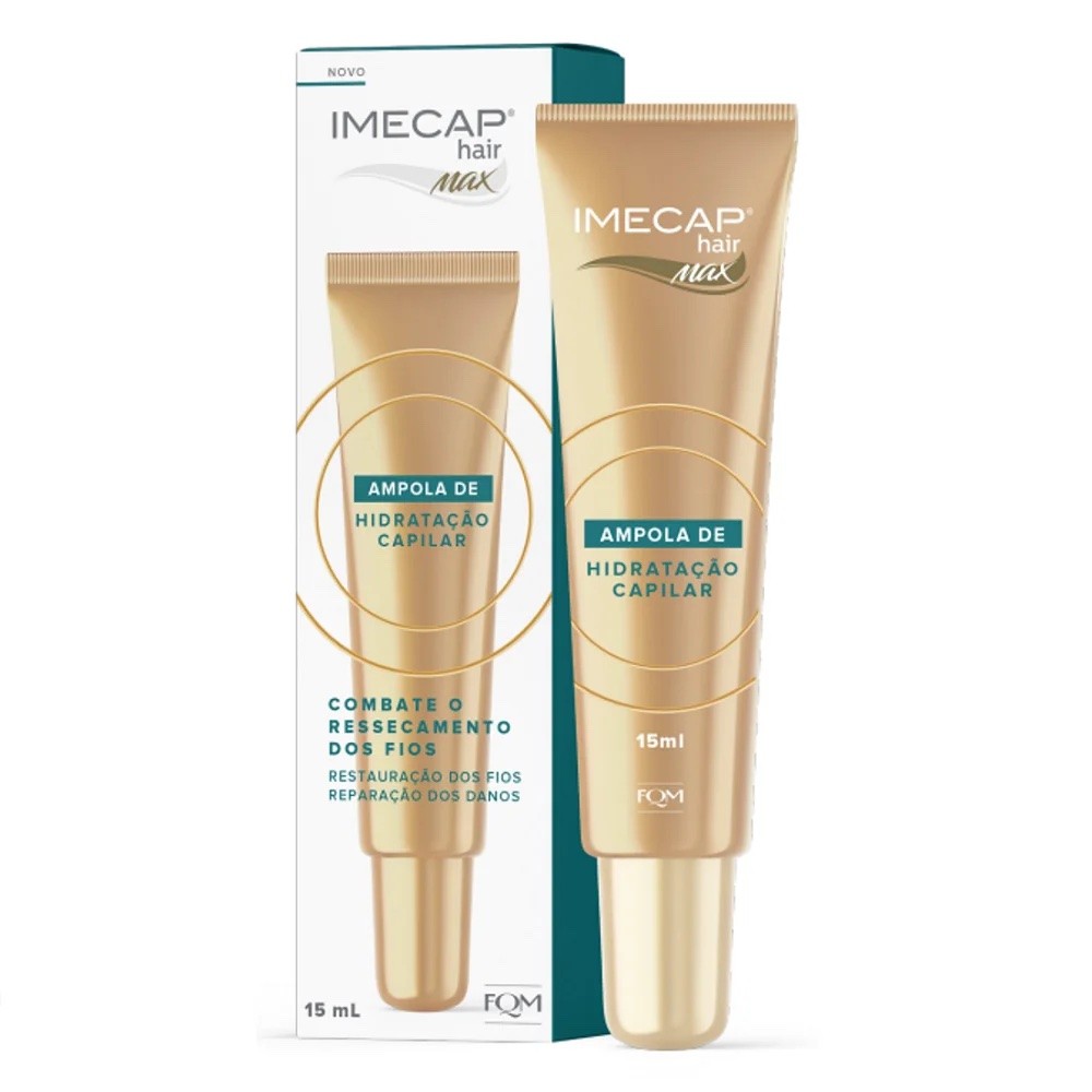 Ampola de Hidratação Capilas Imecap Restaura e Repara 15ml