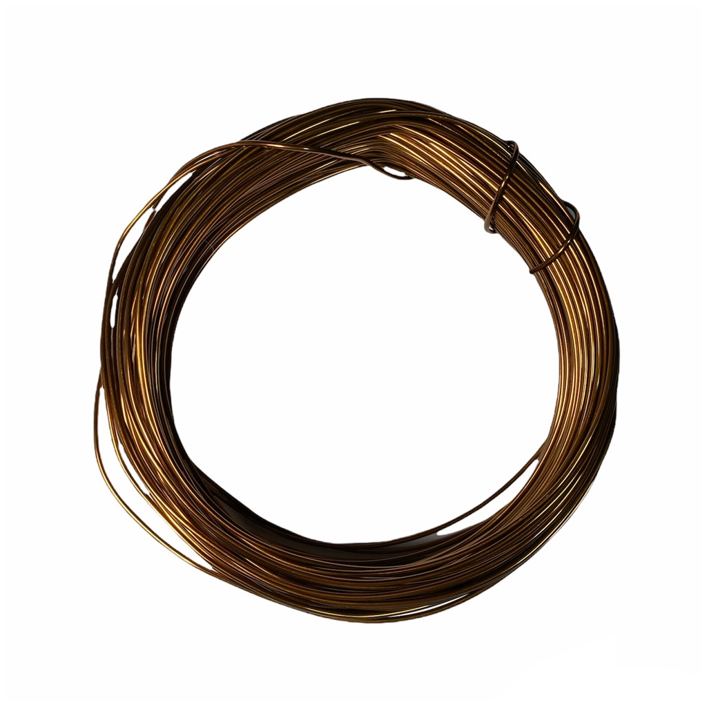 Arame para bonsai 1,290mm 100g arame de aluminio esmaltado n16 AWG16 dobrar plantas e orquideas