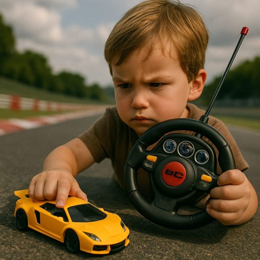 Carrinho De Controle Remoto Possantes Nitro S Sem Fio 7 Funções