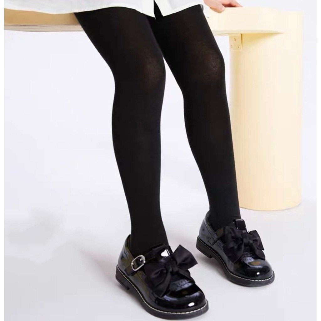 Meia Calça Grossa Lisas  PRETO E BRANCO COLORIDOS Infantil Bebê Juvenil - Meia para o Inverno 2 a 14 anos