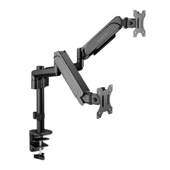 Suporte Articulado Premium Para 2 Monitores 17 a 32 Pol Zinnia TMS 180 Pro