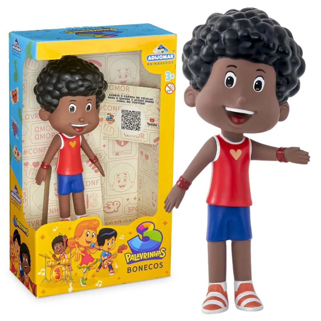 Boneco Davi Jovem 3 Palavrinhas 2002 - Adijomar em Oferta na Shopee