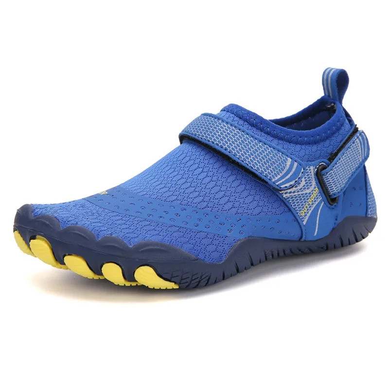 Crianças Aqua Sapatos Verão Praia Cinco Dedos Descalços De Água Natação Leve Antiderrapante Seaside Rio Tênis
