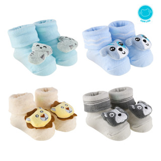 Meia Sapatinho Bichinho Led Pimpolho 00-15 (0-6m) Menino em Oferta na Shopee