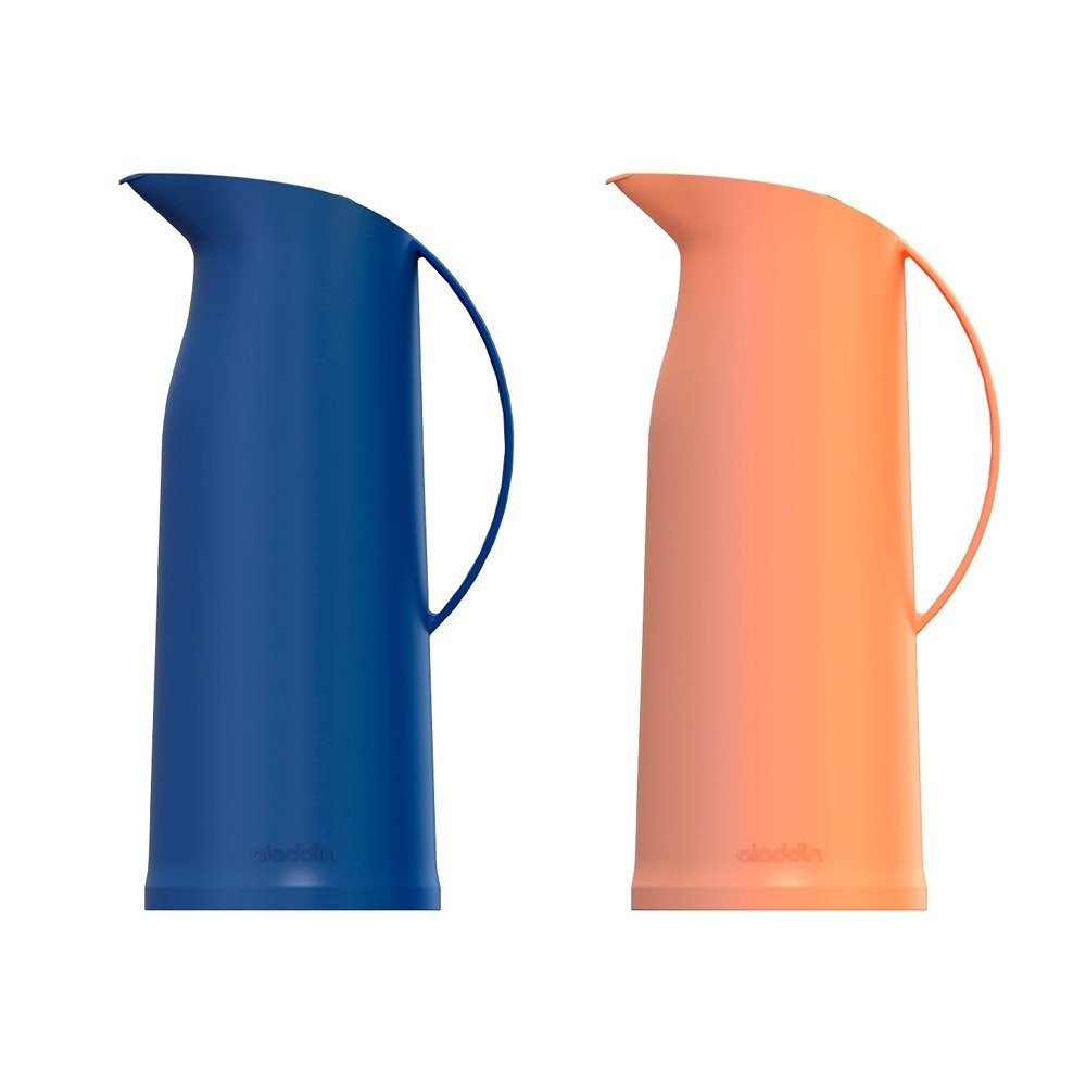 Garrafa Aladdin Futura Plus, 0,75L, Cantaloupe/Blue em Oferta na Shopee