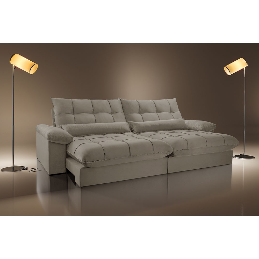 Sofá Liz 02 Módulos de 100cm Br 25cm Meu Sofá Online