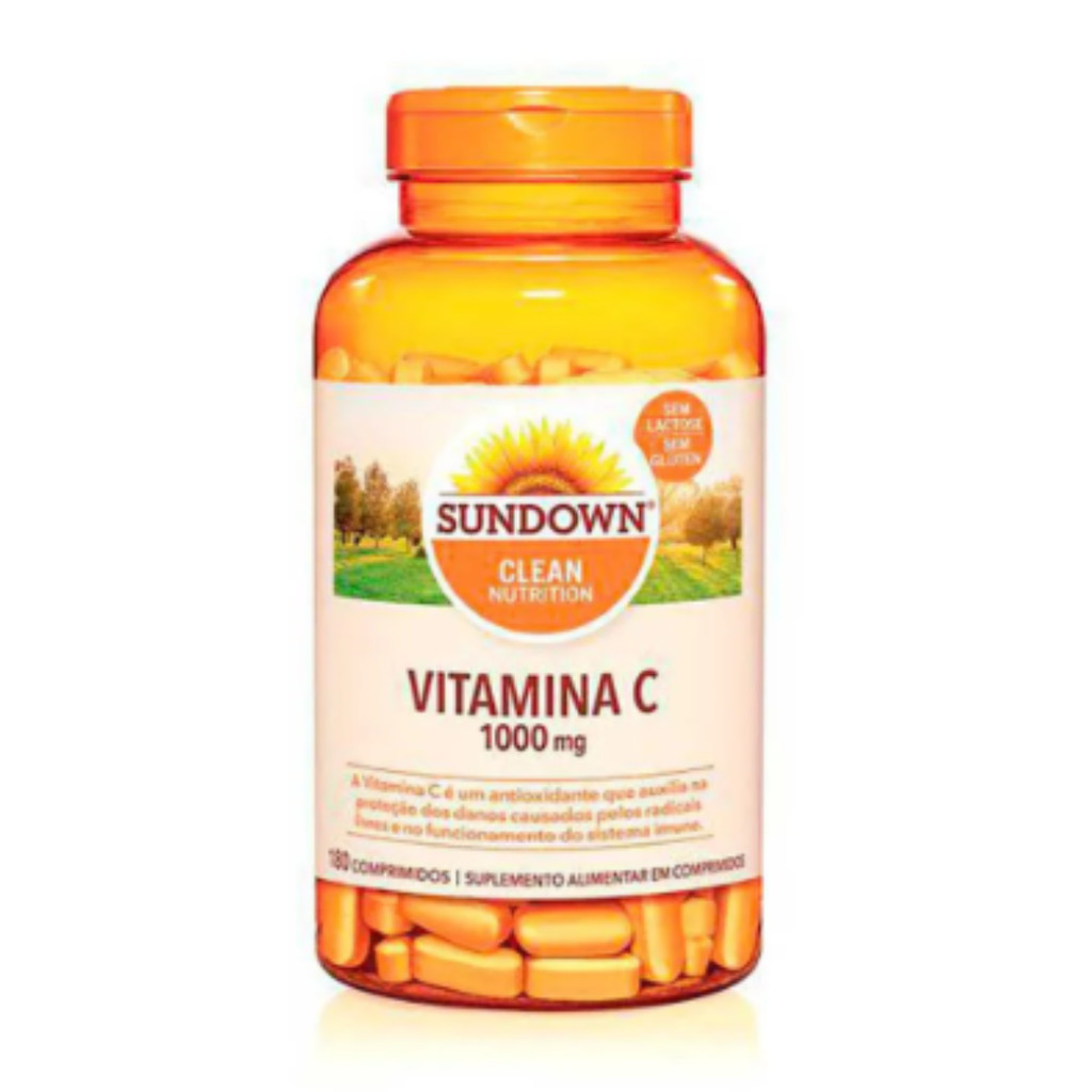 Vitamina C 1000mg 180 Comprimidos Sundown