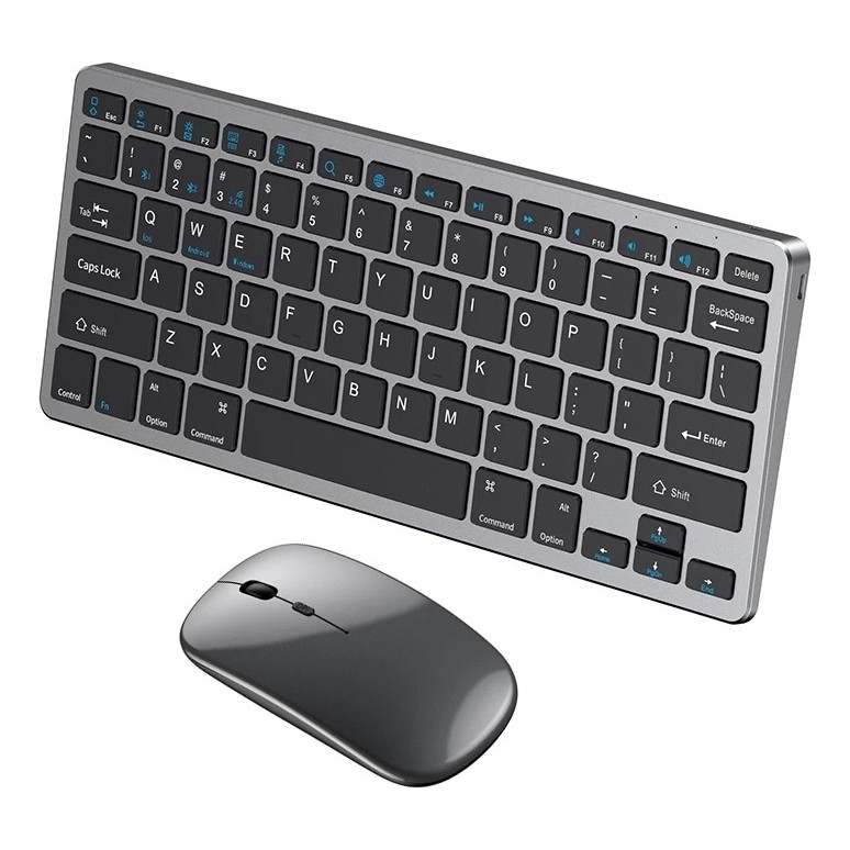 Teclado Bluetooth E Mouse Para Tablet Motorola Moto Tab G70