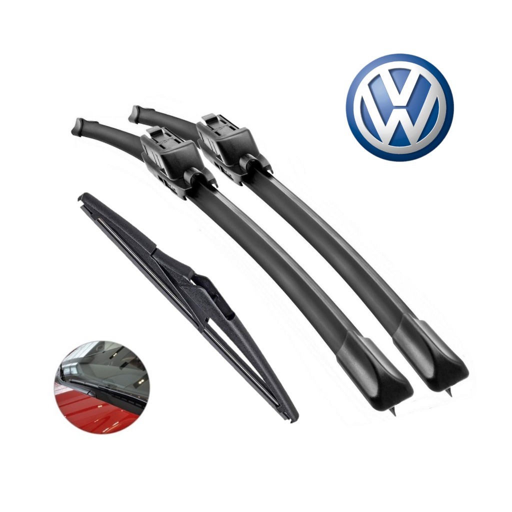 Jogo Palhetas Limpador de Parabrisa Silicone Chuva Vw Gol Fox Polo Virtus Nivus T-cros Parati em Oferta na Shopee