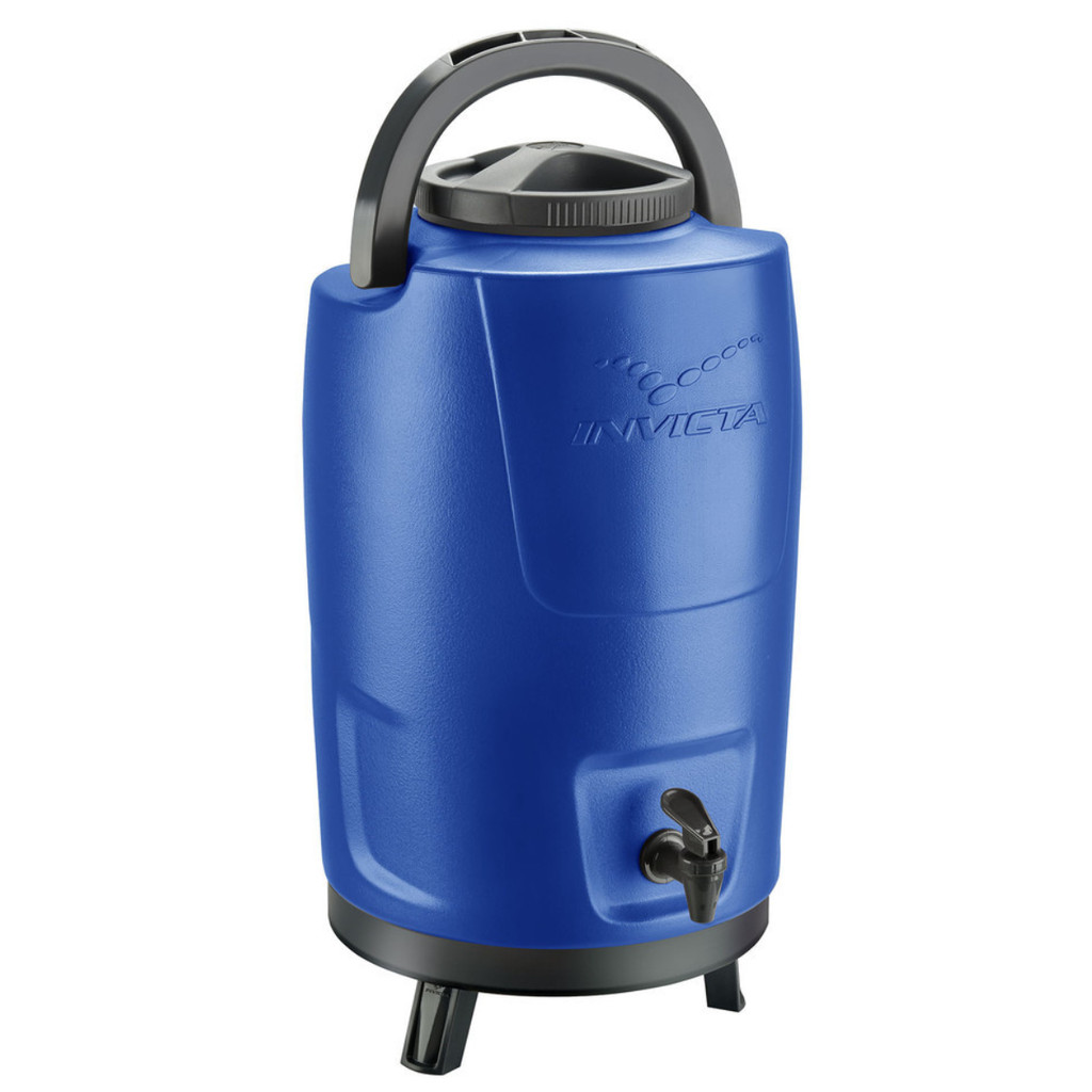 Botijão Garrafão Térmico Água Bebidas 12 Litros Incess Blue Suco Academia Esportiva - Invicta