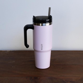 Caneca Térmica Wolff SlimTerm Dupla Parede Rosa 890ml em Oferta na Shopee