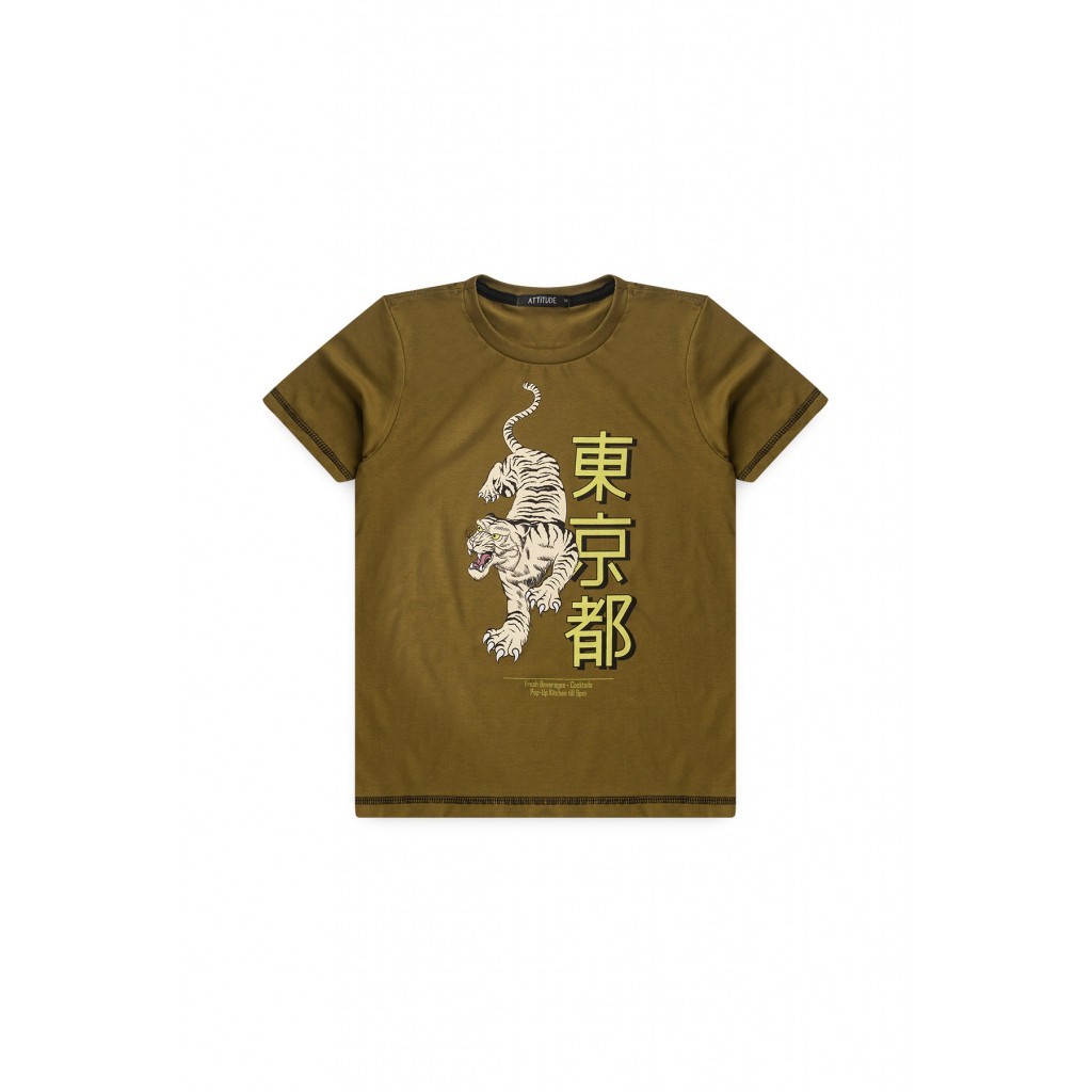 Camiseta Masculina Tigre Oriental em Oferta na Shopee