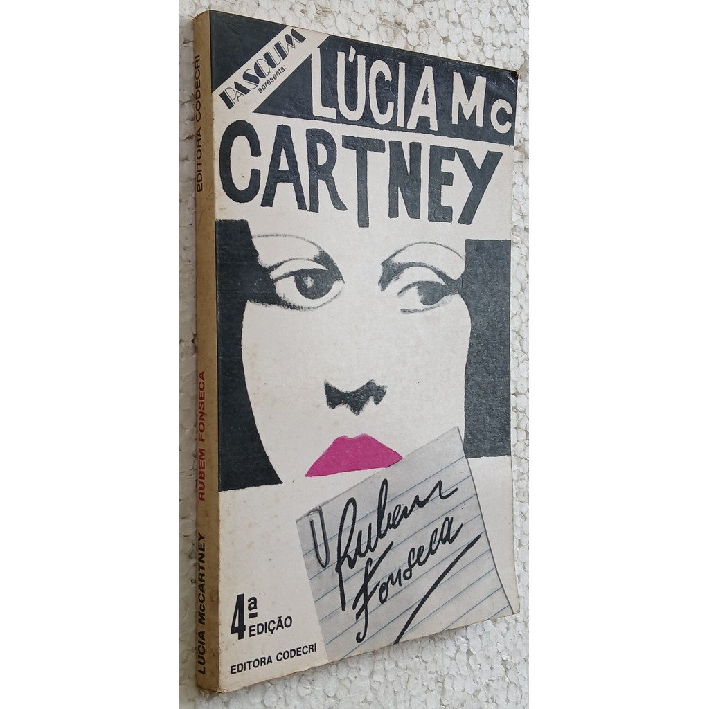 Pasquim Apresenta: Lúcia McCartney 4ª edição. de Rubem Fonseca 7061327