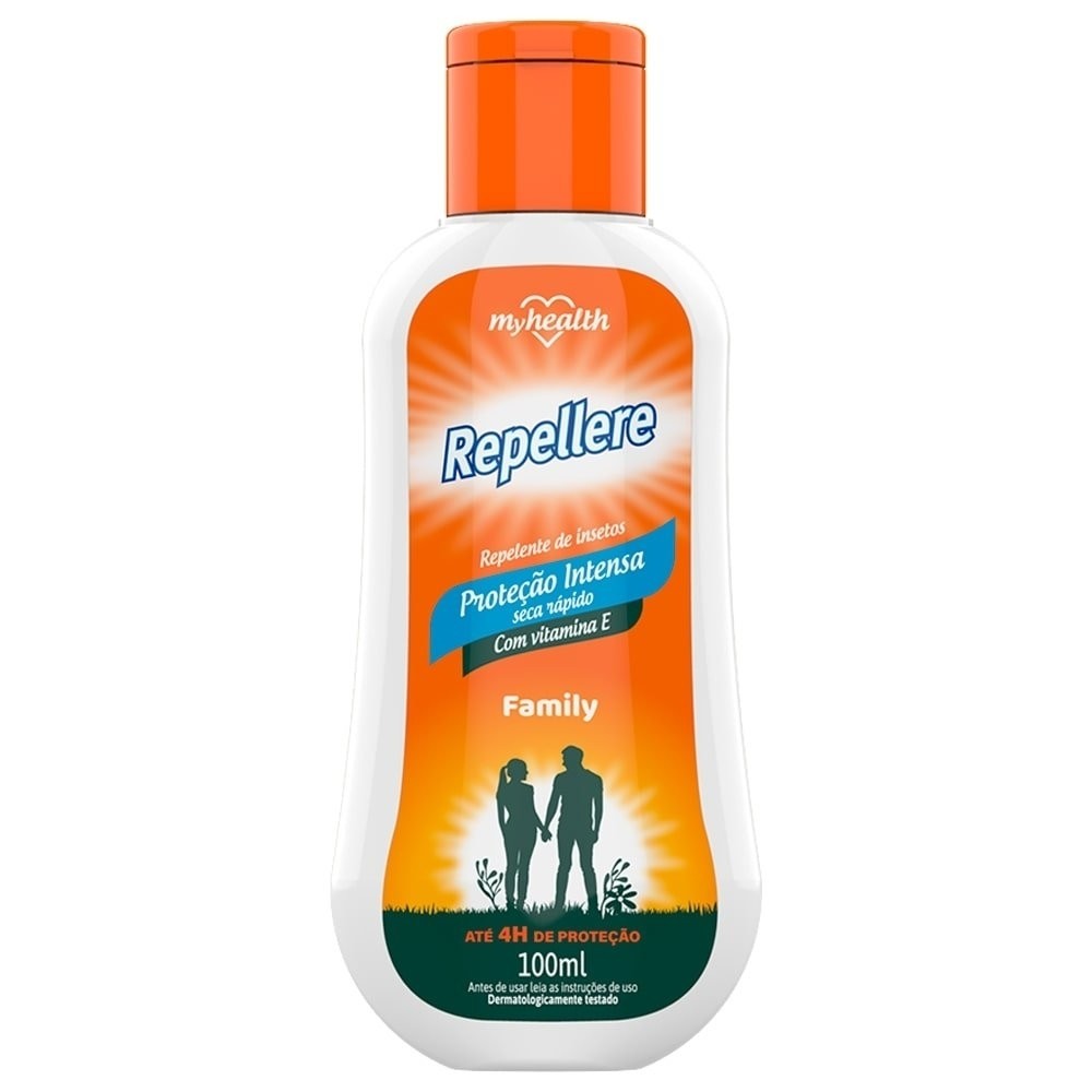 Repelente de Insetos Repellere Family Loção My Health 100ml em Oferta na Shopee