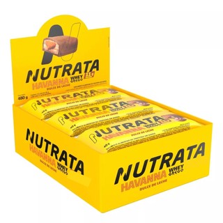 Nutrata Protobar Doce De Leite Havanna Dp 9 Un em Oferta na Shopee