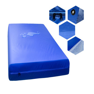 Capa de Colchão Impermeável Solteiro Napa emborrachada Não Faz Barulho Ao Deitar Prmoção em Oferta na Shopee