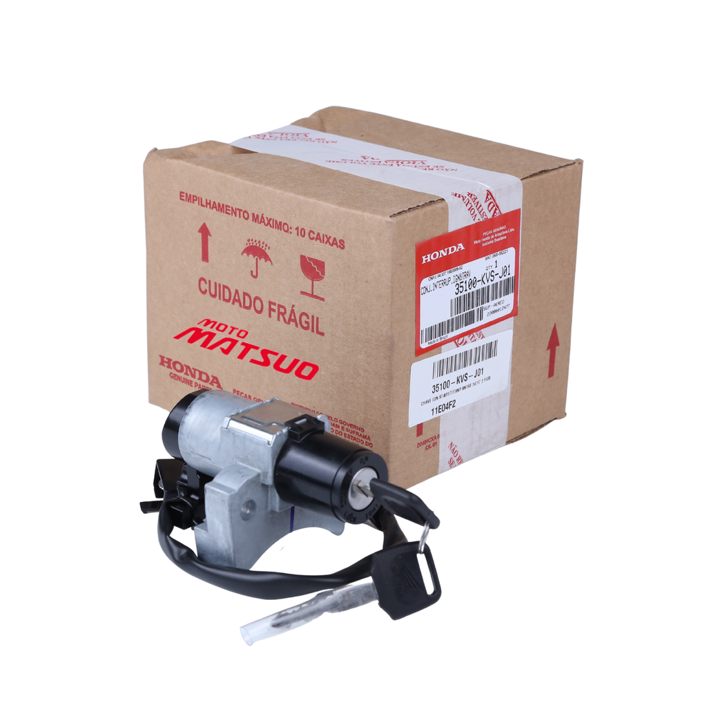 Chave Ignição Cg Titan Fan Start 160 2016 2017 2 Fios Original Honda em Oferta na Shopee