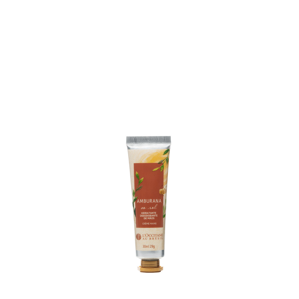 Creme Desodorante de Mãos Amburana ao Sol 30ml - Beauty