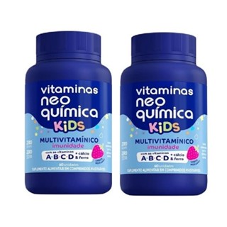 Kit 2 Vitamina Kids 60 Cápsulas - Neo Química em Oferta na Shopee
