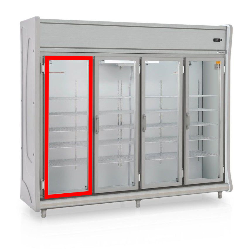 Gaxeta Borracha Geladeira Expositora Para Refrimate Porta 49x146