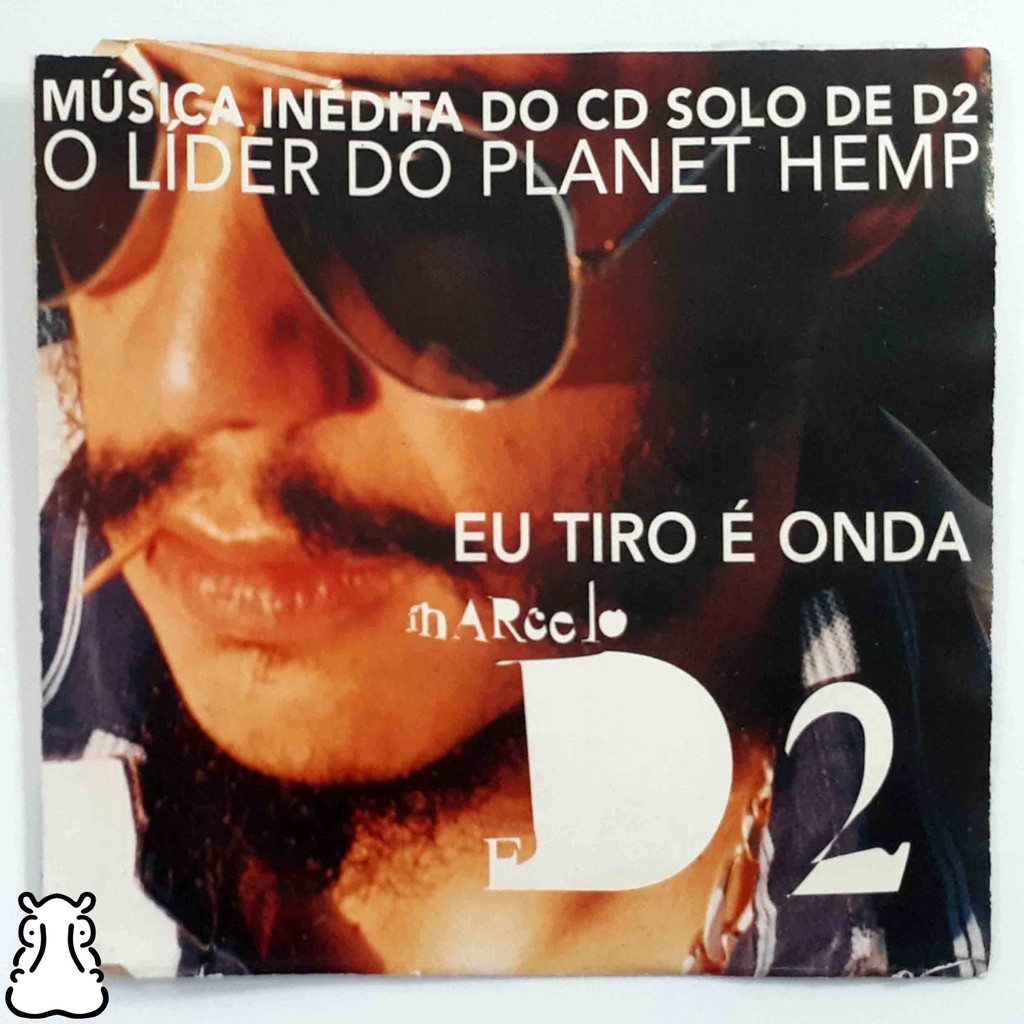 CD Marcelo D2 - Eu Tiro É Onda - Promo Single 1998 - Hm