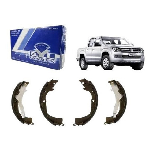 Sapata E Lona Freio Traseiro Amarok 2.0 2010 2011 2012 2013 em Oferta na Shopee