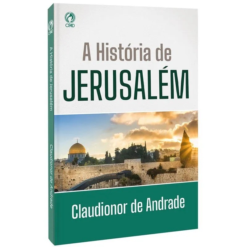 A história de Jerusalém | Claudionor de Andrade em Oferta na Shopee