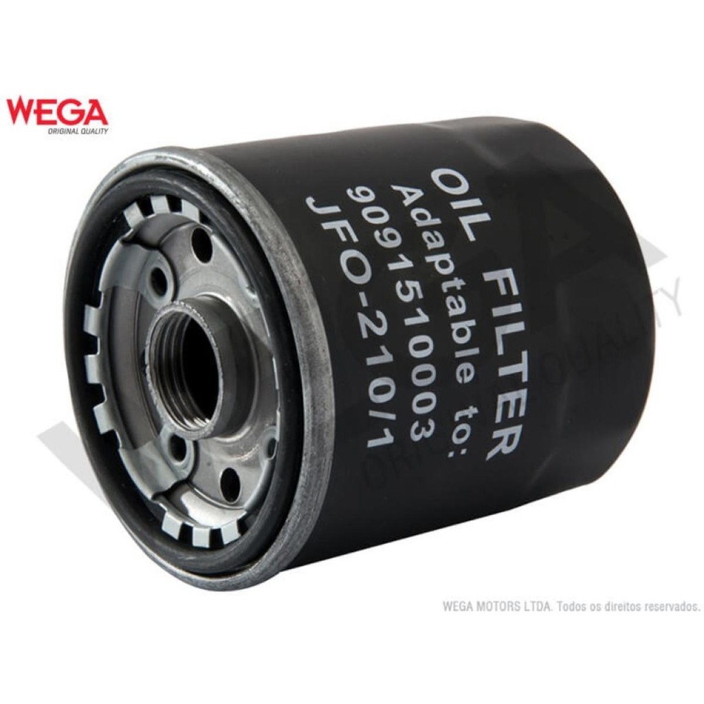 Filtro óleo Toyota Corolla 1992 a 2013 Wega JFO-0210/1 em Oferta na Shopee