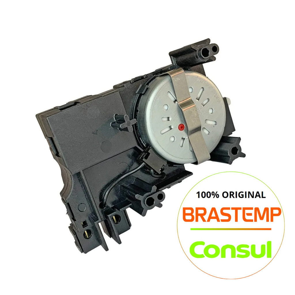ATUADOR DE FREIO PARA MAQUINA DE LAVAR BRASTEMP/CONSUL ORIGINAL - BWB08A - BWB08AB (DEMAIS MODELOS NA DESCRIÇÃO) 127V
