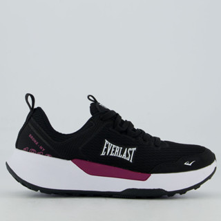 Tênis Everlast Solo Feminino Preto e Roxo em Oferta na Shopee