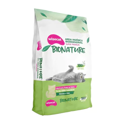 Areia Higiênica Wisecat Bionature 4kg - Super Premium
