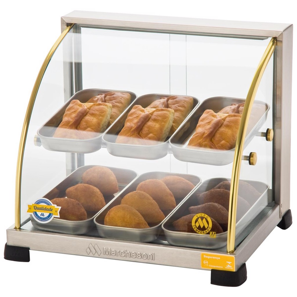 Estufa 6 Bandejas para Salgados Ouro (220V) 250w Ef.2.262 Marchesoni em Oferta na Shopee
