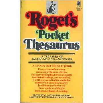 Rogets Pocket Thesaurus autor C. O. Sylvester Mawson