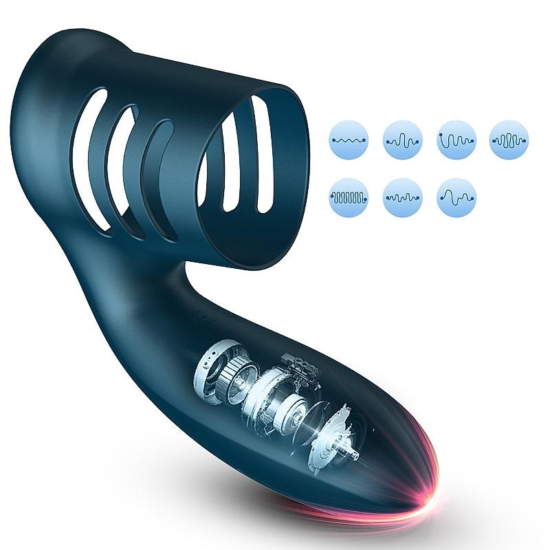 Anel Peniano Vibrador Estimulador de Clitóris c/Aquecimento em Oferta na Shopee