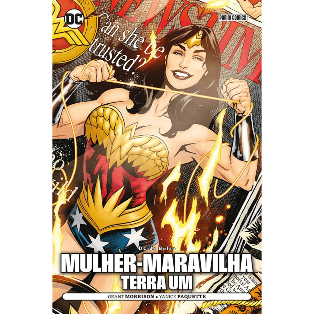 DC - Mulher-Maravilha: Terra Um (DC De Bolso) - Novo/Lacrado