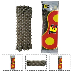 Corrente Para Bicicleta de Marcha Tec 6v ou 7v ou 18 / 21 Marchas 116 Elos Index -TEC Original