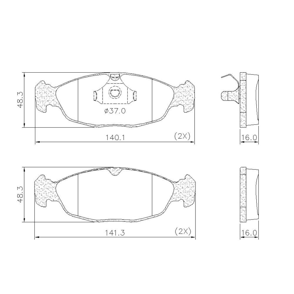 Pastilha De Freio Fras-Le Celta/Agile P-42 em Oferta na Shopee