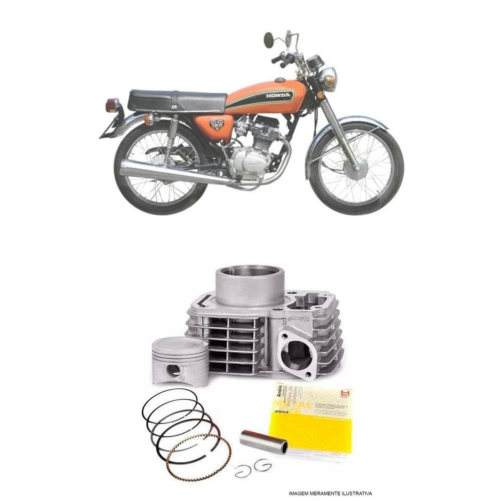 Kit Motor Cilindro Honda CG 125 ML K-1366 Metal Leve em Oferta na Shopee