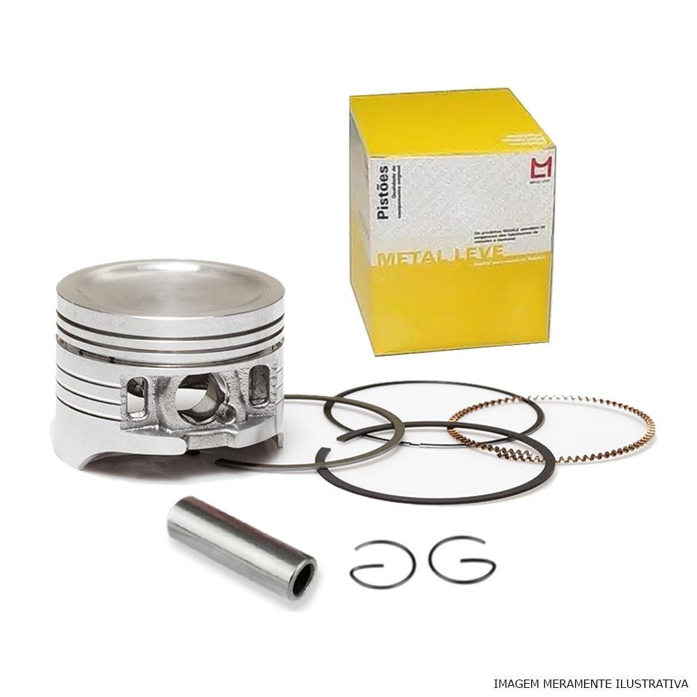 Pistão C/ Anéis CB 300 XRE 300 1,00 P&A-9756 Metal Leve