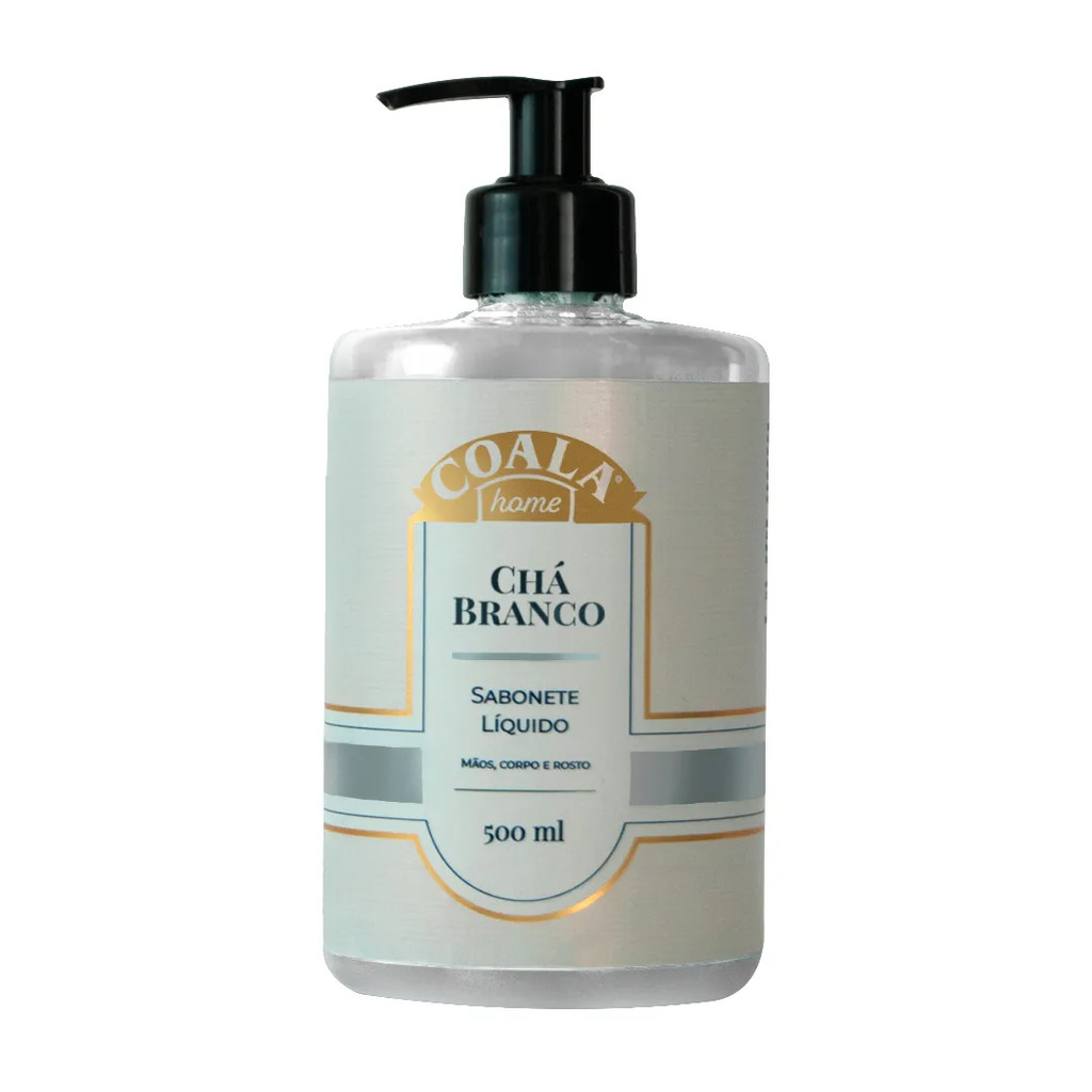 Sabonete Liquido Chá Branco 500ml Coala - Beauty