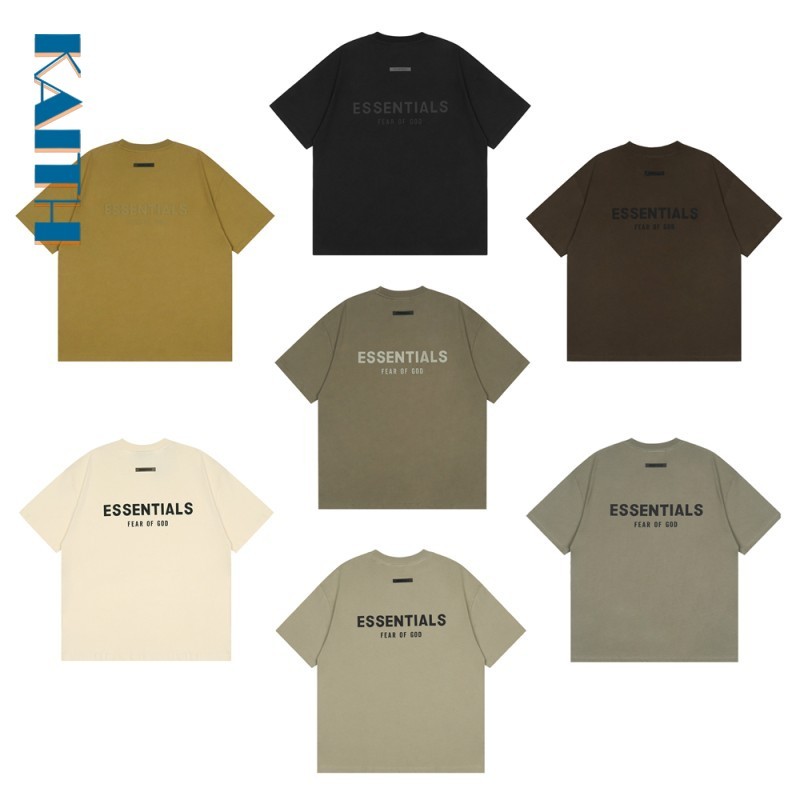 Mangas Curtas Simples Algodão Volta Silicone Carta Impressão Em Torno Do Pescoço Morandi Cor Camiseta Para Homem # T24