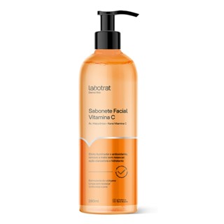 Sabonete Limpeza Facial Clareador Vitamina C Labotrat 280ml em Oferta na Shopee