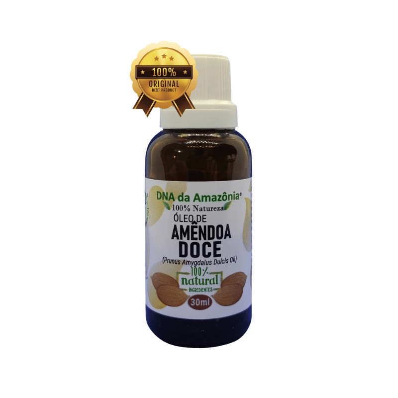 Óleo de Amêndoa Doce 30ml | DNA da Amazônia