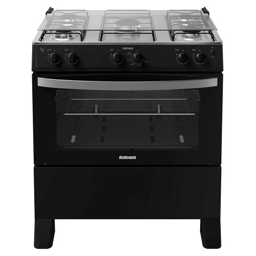 Fogão de Piso Itatiaia 5 Bocas Waves New em Oferta na Shopee