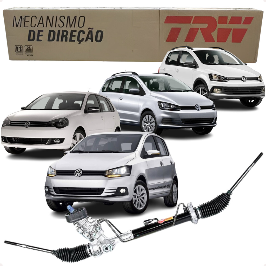 Caixa De Direção Hidráulica Fox Polo Spacefox Crossfox polo Sedan Original TRW 2002 a 2021